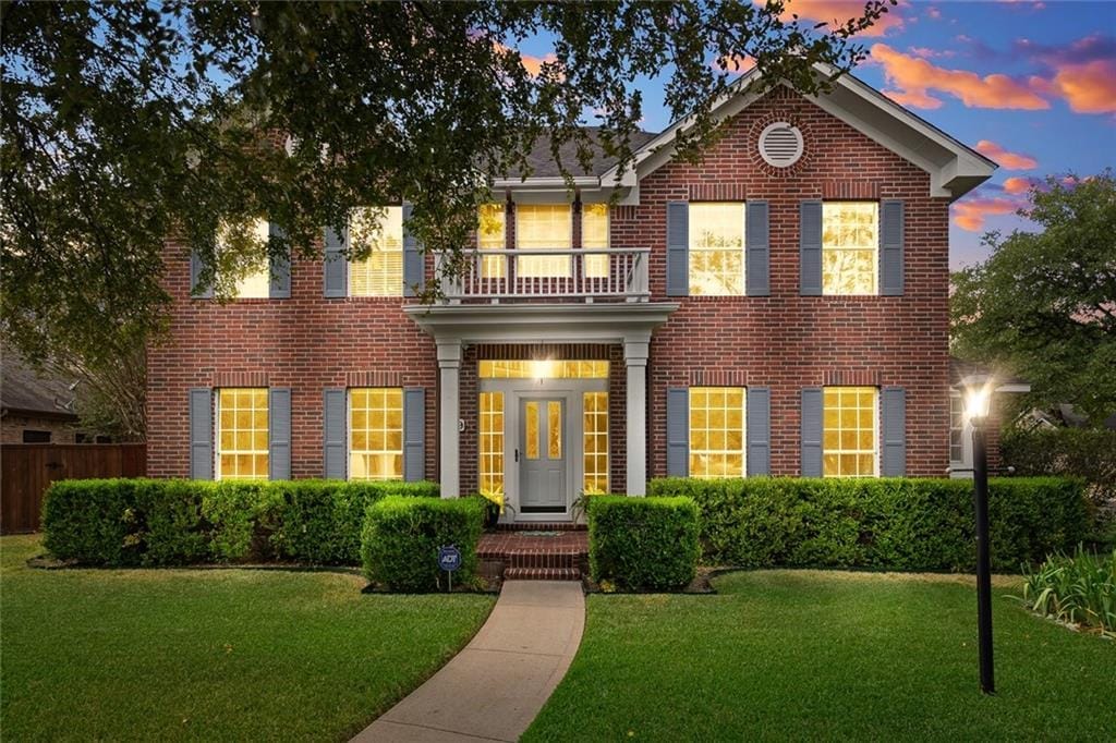A quiet Oak Parke street of single-family homes off Brodie Lane